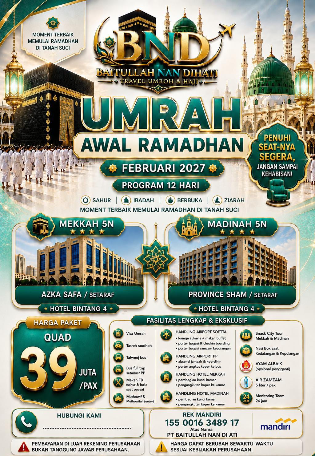 Paket Umroh Plus Turki